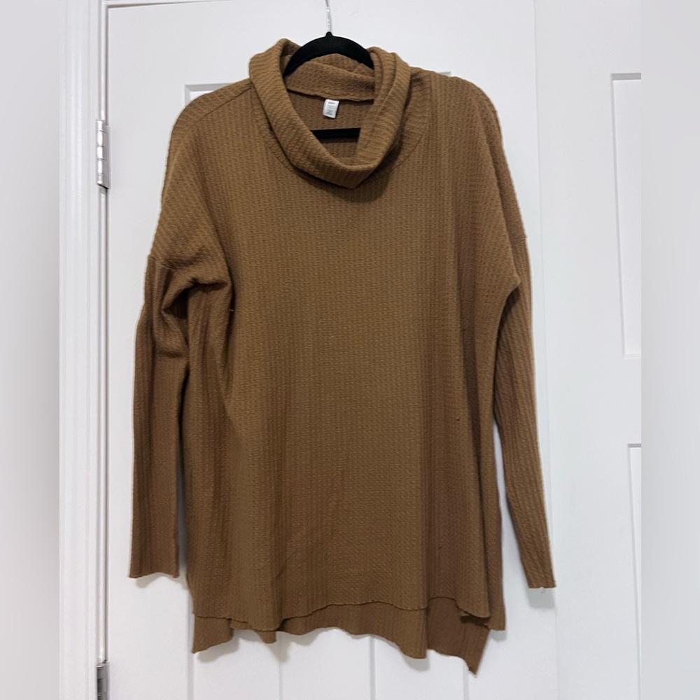 Lightweight Cowl Neck Sweater
